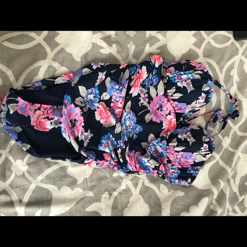 Floral Old Navy Swimsuit